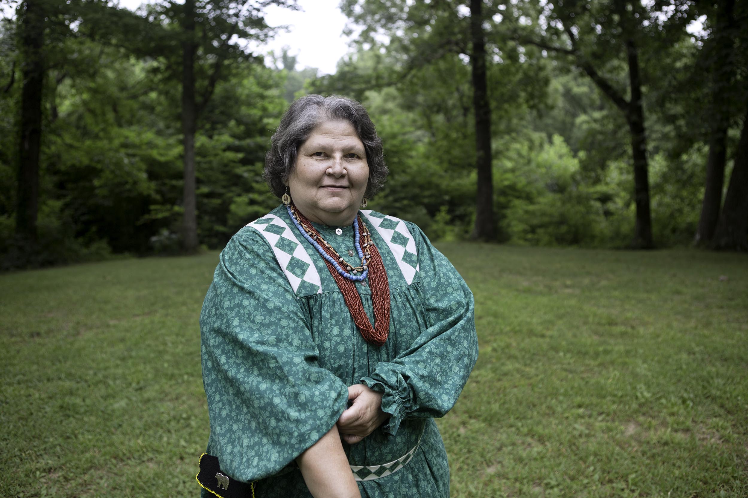 Portrait of Tribal Mother Anita Pennington